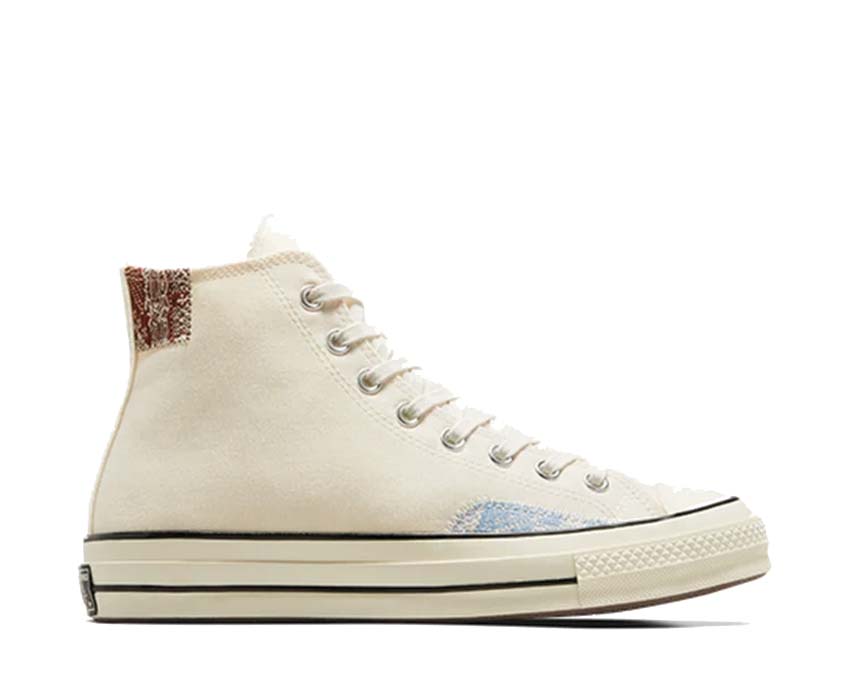 Converse Chuck 70 Hi Egret Light Blue — women's sneaker premium canvas