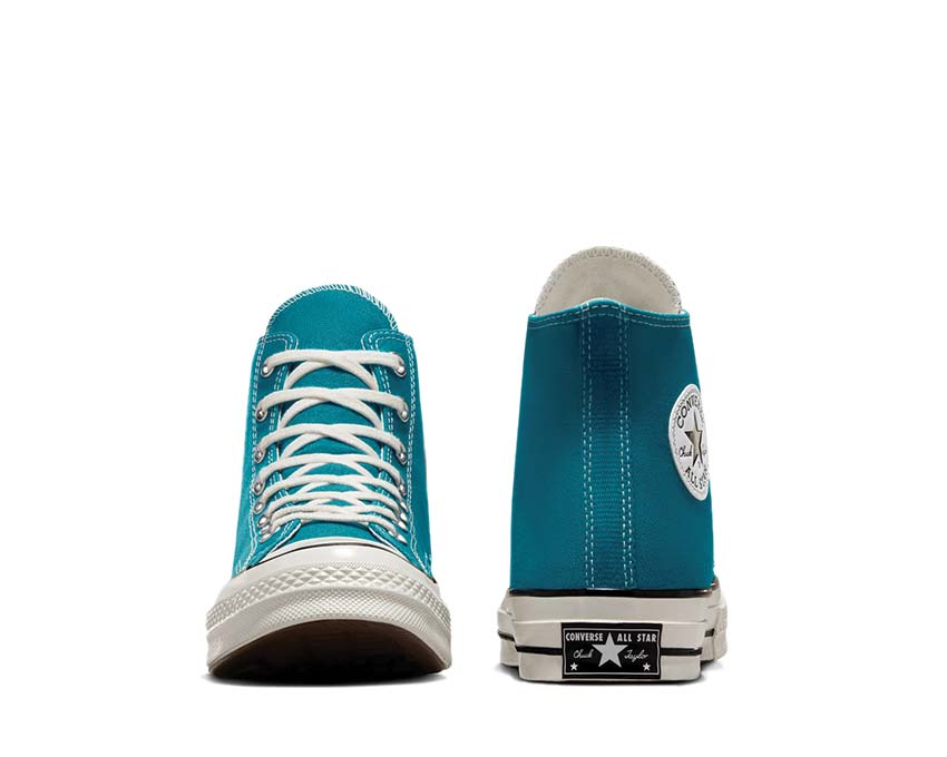Converse Chuck 70 Hi Teal Universe suela — suela vulcanizada blanca
