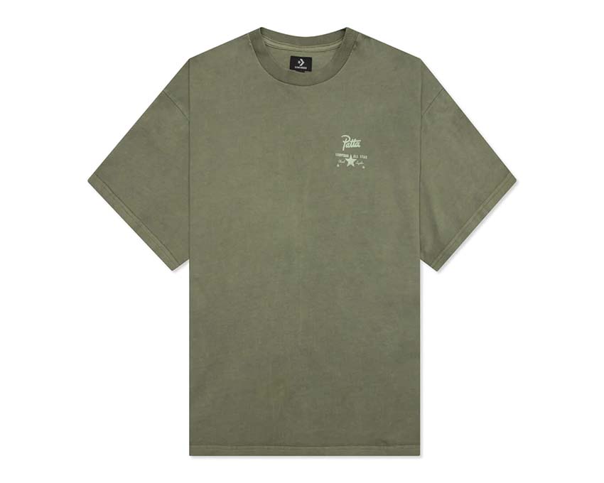 Converse Patta Tee Burnt Olive 10024663-A02