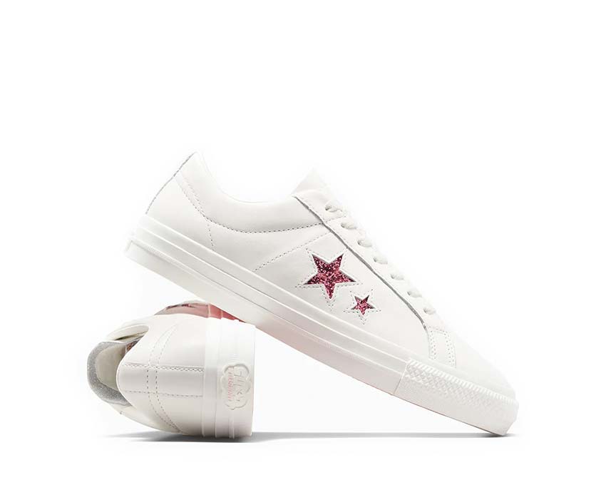 Converse X Turnstile One Star Pro White/Pink suola — suola vulcanizzata One Star Pro