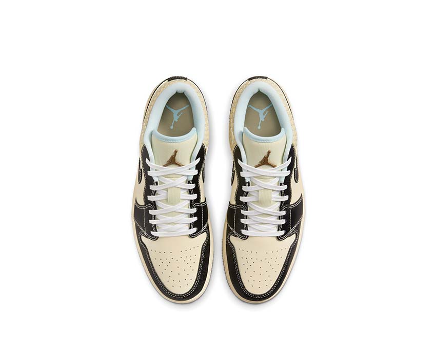 Air Jordan 1 Low SE Coconut Milk sole — white rubber sport basketball iconic