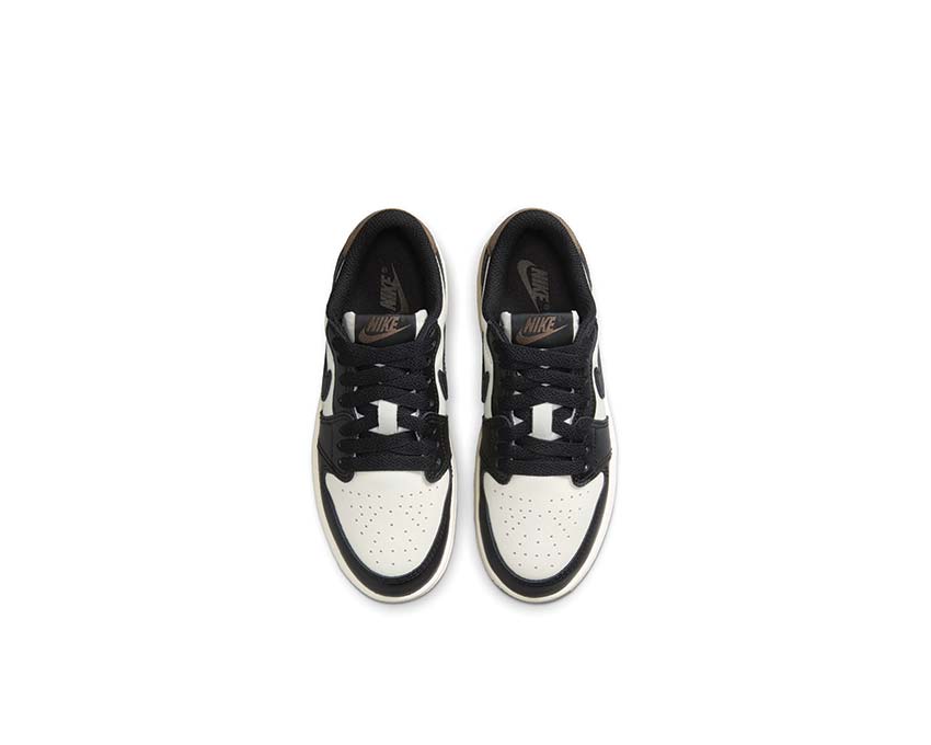 Jordan 1 Retro Low Mocha PS — Vorderansicht Sneakers Preschool Jordan