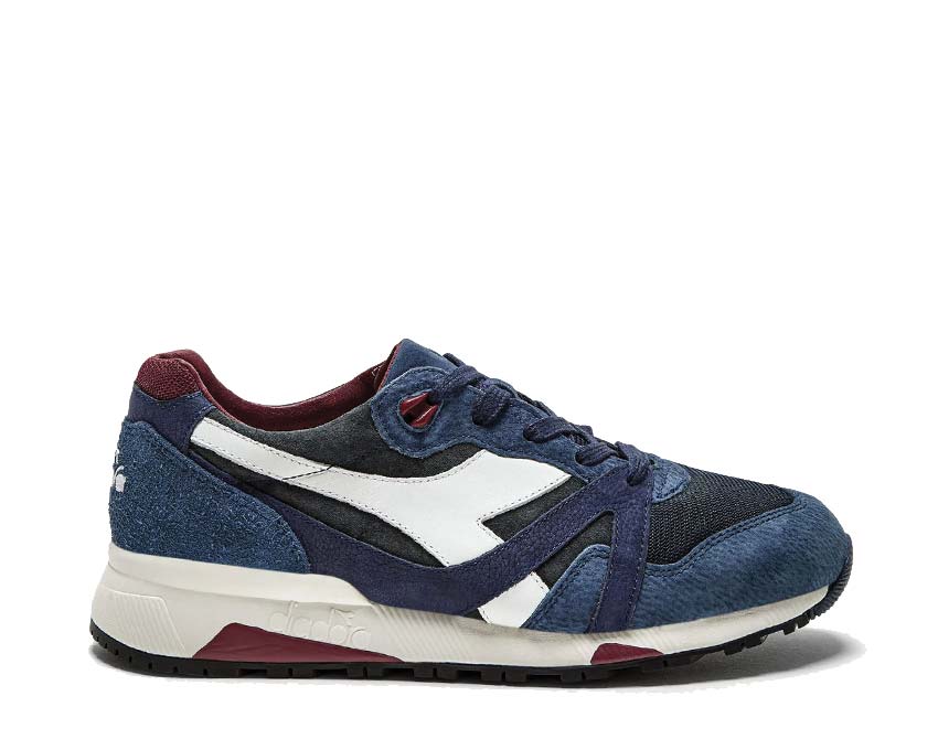 Diadora N9000 Italia Insignia Blue — men's sneaker vintage leather Italy