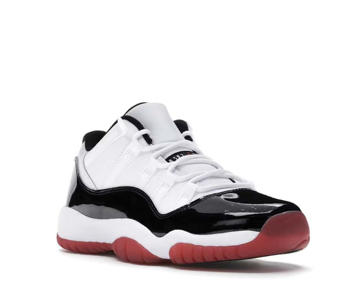 Jordan 11 Retro Low GS White / Gym Red - Black - True Red 528896-160