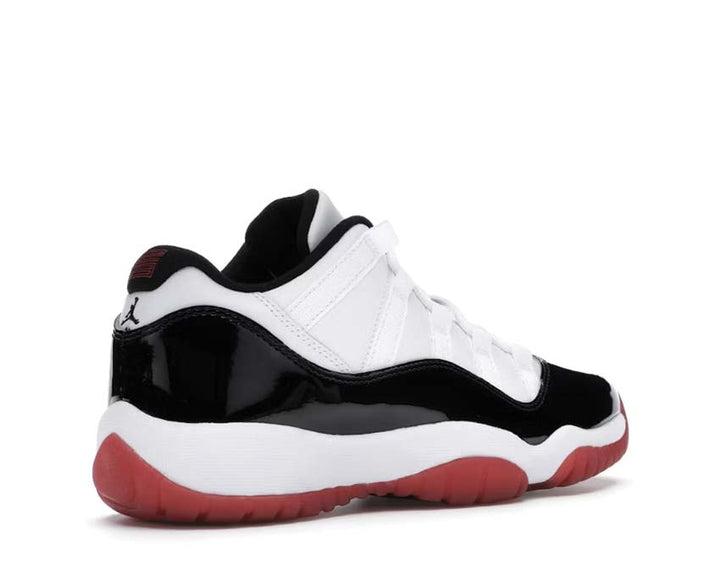 Jordan 11 Retro Low GS White / Gym Red - Black - True Red 528896-160