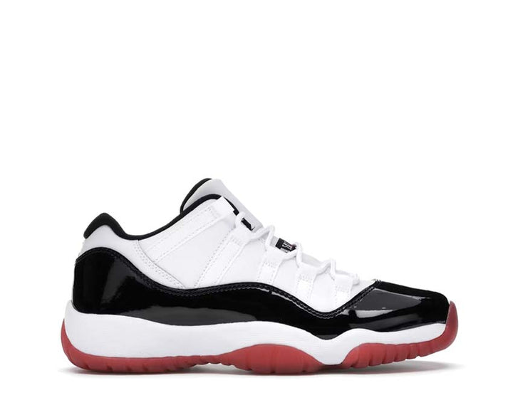 Jordan 11 Retro Low GS White / Gym Red - Black - True Red 528896-160