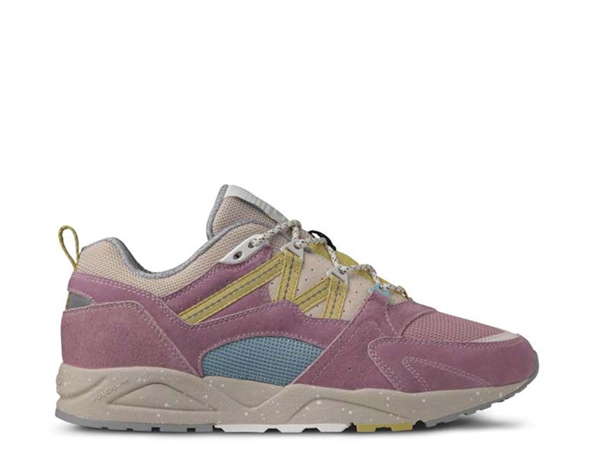 Karhu Fusion 2.0 Lilas Golden Green — men's sneaker Finnish running lifestyle