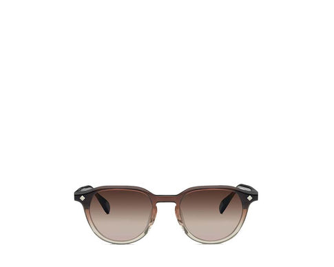 Lunetterie Générale Desert Rain Gradient Brown — lunettes de soleil unisexe dégradé brun