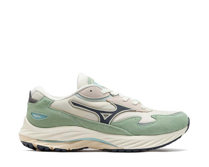 Mizuno Wave Rider Beta Smoke Green / India Ink - Pristine D1GA242401