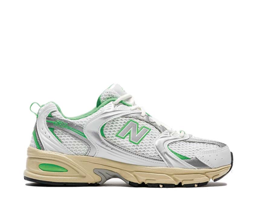 New Balance 530 White Palm Leaf — sneaker hombre mesh running vintage