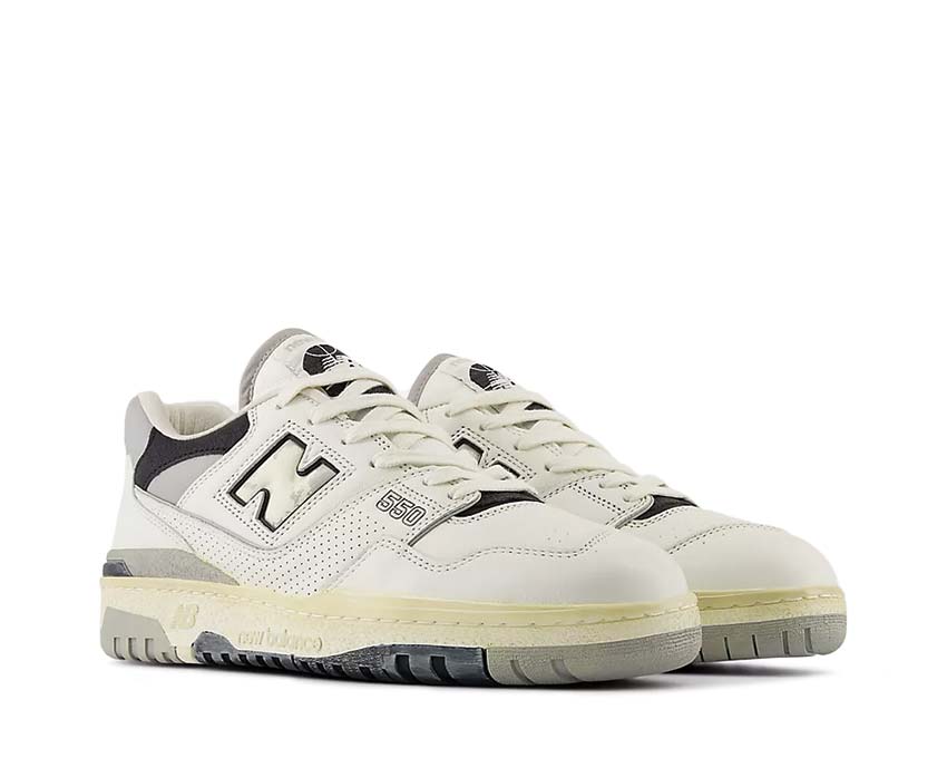 Seitenansicht — New Balance 550 Premium Vintage sea salt concrete Cupsole