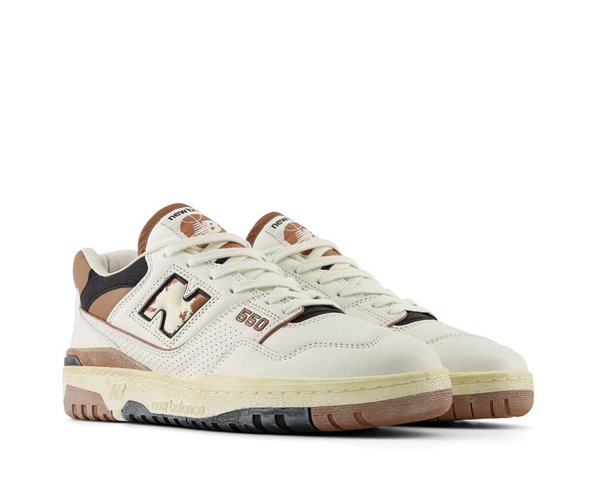 Seitenansicht — New Balance 550 Premium Vintage sea salt pecan Cupsole