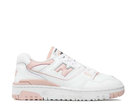 New Balance 550 W White Pink — women's basketball vintage cupsole sneaker