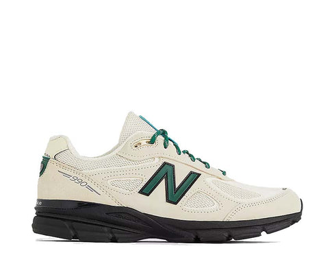 New Balance 990v4 Macadamia Made in USA — sneaker uomo camoscio beige made in USA
