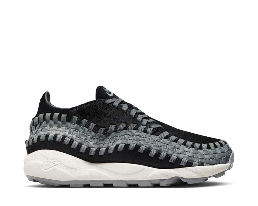 Nike Air Footscape Woven W Black Smoke Grey — sneaker femme tissé artisanal