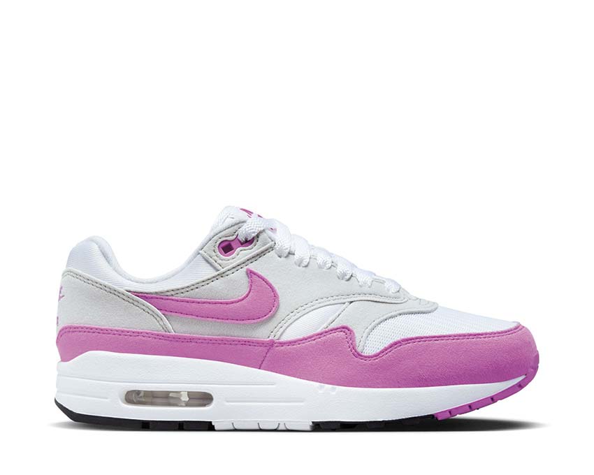 Nike Air Max 1 '87 Neutral Grey Fuchsia Dream — sneaker mujer retro Air