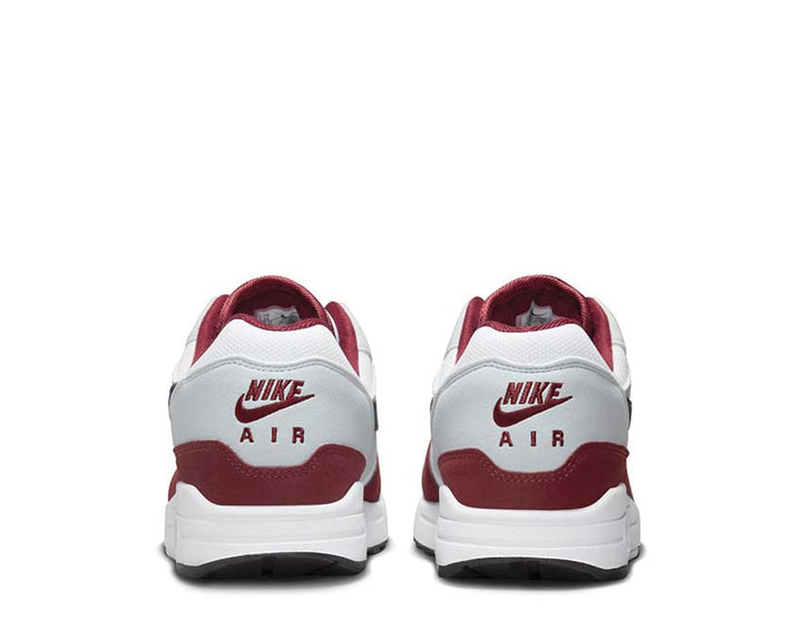 Nike Air Max 1 White / Black - Dark Team Red - Pure Platinum FD9082-106
