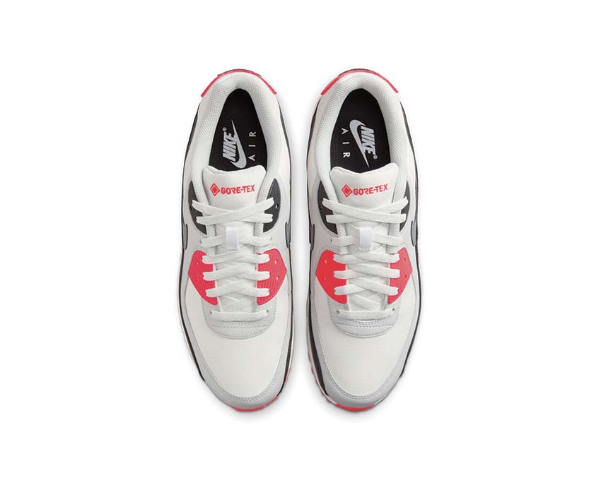 Nike Air Max 90 GTX Summit White / Cool Grey - Bright Crimson FD5810-101