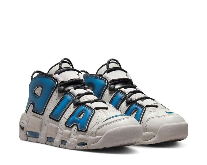 Nike Air More Uptempo '96 LT Iron Ore / Industrial Blue - Black - White FD5573-001