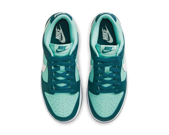 Nike Dunk Low Geode Teal / White - Emerald Rise DD1503-301