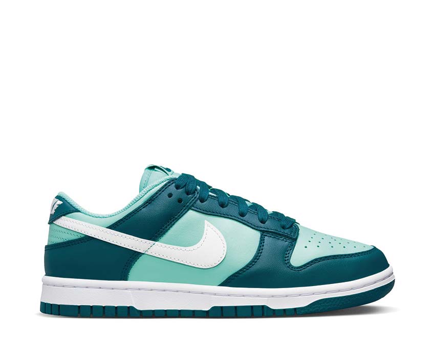 Nike Dunk Low Geode Teal / White - Emerald Rise DD1503-301