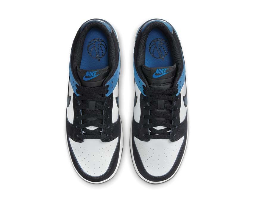 Nike Dunk Low Retro NAS Summit White suola — gomma vulcanizzata Black