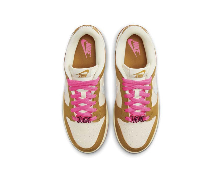 Nike Dunk Low SE W Bronzine / Coconut Milk - Playful Pink FD8683-700