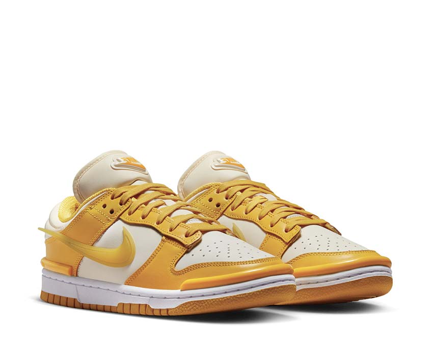 Nike Dunk Low Twist W Coconut Milk / Vivid Sulfur - White DZ2794-100