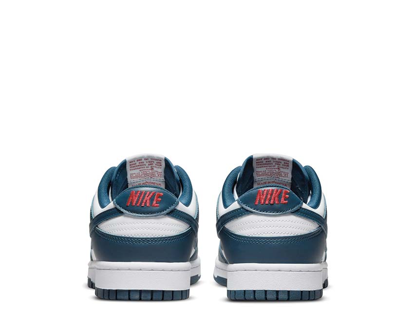 Nike Dunk Low Retro Valerian Blue sole — translucent rubber outsole