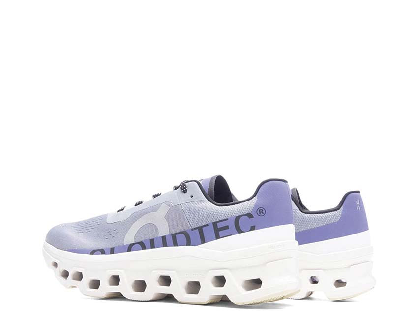 On Cloudmonster Mist Blueberry sole — Speedboard sole