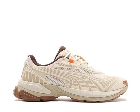 Puma Velophasis V002 Frosted Ivory Warm White — sneaker homme running chunky collab PAM