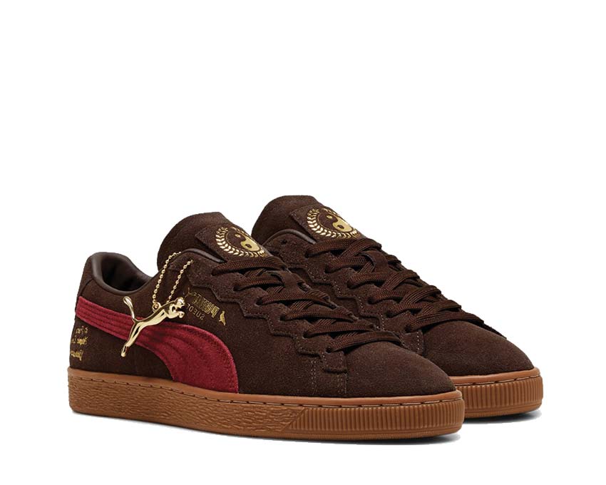 Puma Staple B Suede Dark Chocolate / Rhubarb 393543 01