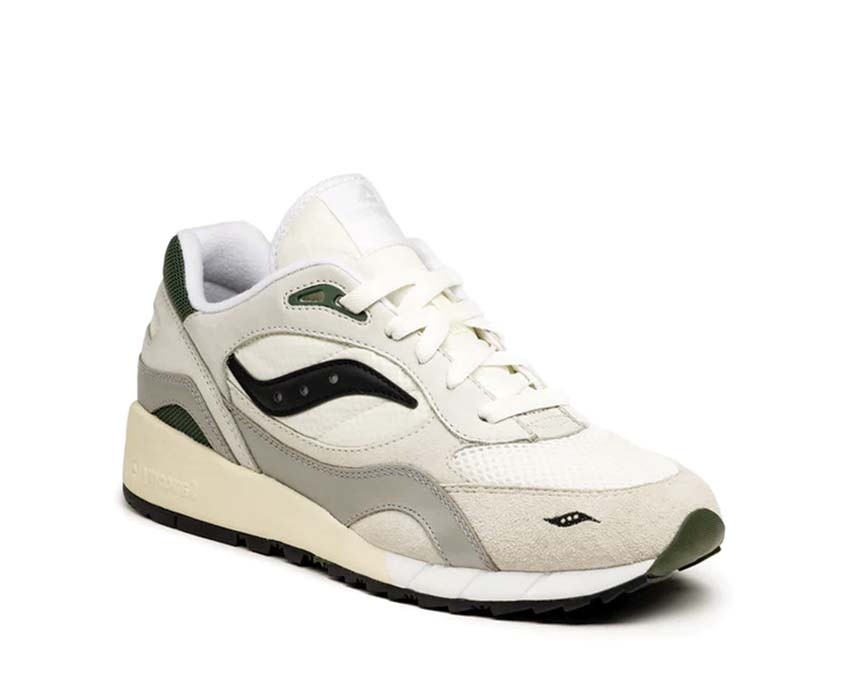 Saucony X Asphalt Gold Shadow 6000 vista laterale — ammortizzazione ProGrid