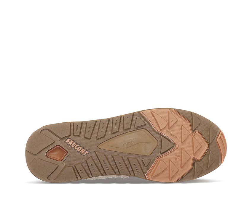 Saucony X Colour Plus Grid Shadow 2 Beach Ramble detalle — material premium