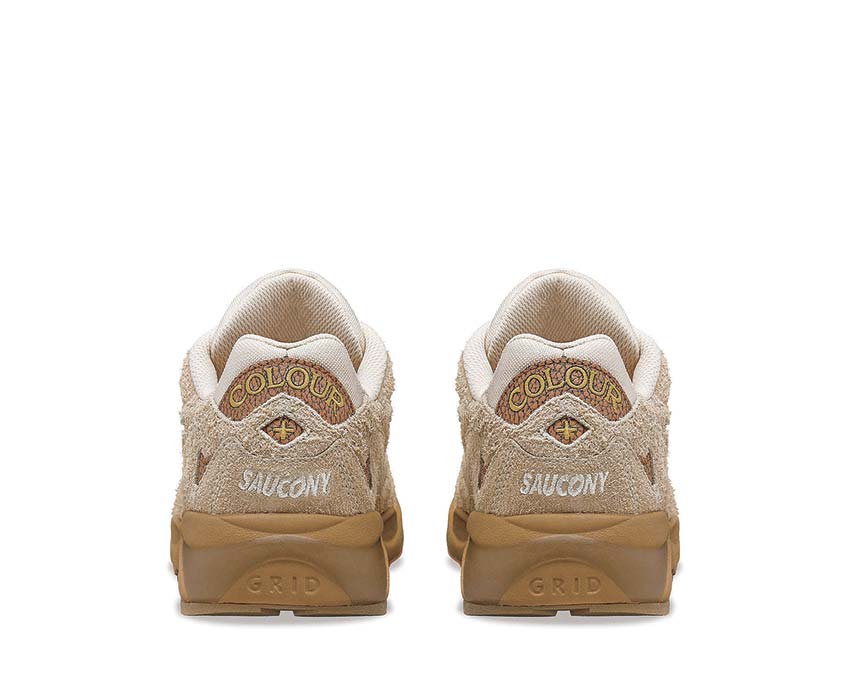 Saucony X Colour Plus Grid Shadow 2 Beach Ramble suela — tecnología ProGrid
