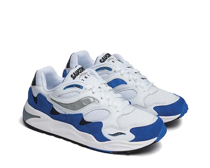 Saucony Grid Shadow 2 vista lateral — amortiguación ProGrid