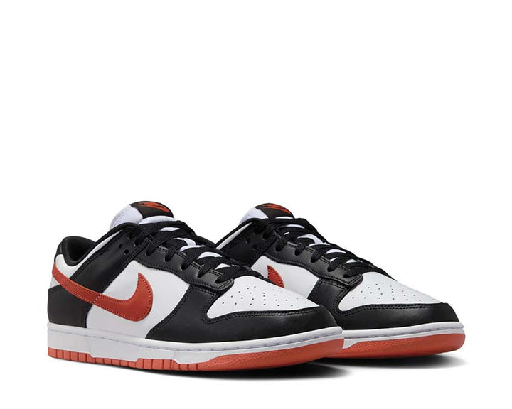 Nike Dunk Low Retro White / Dragon Red - Black DV0833-108