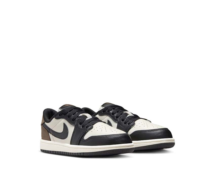 Jordan 1 Retro Low Mocha PS Sail Sohle — weiße Sohle Jordan 1 Preschool