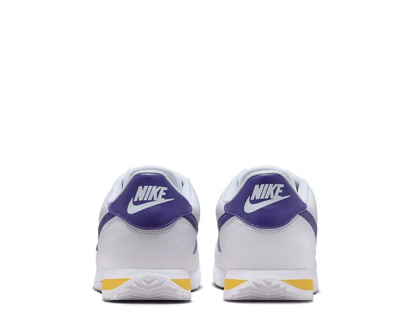 Nike Cortez White / Varsity Purple - Varsity Maize DM4044-106