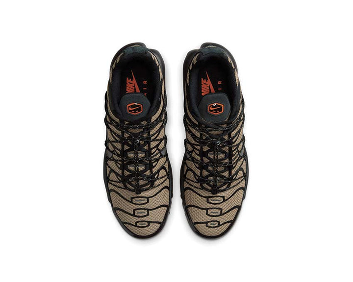 Nike Air Max Plus Utility Khaki / Black - Safety Orange FD0670-200