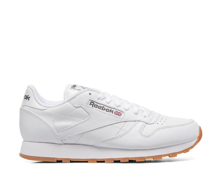 Reebok CL Leather White Gum 49799 noirfonce