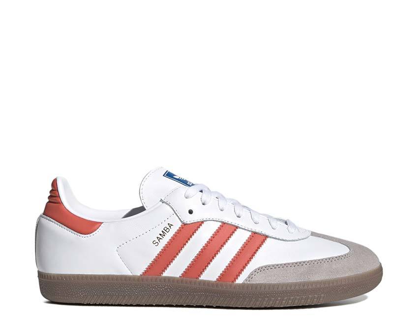 Adidas Samba OG White / Trace Scarlet / Granit EF6551