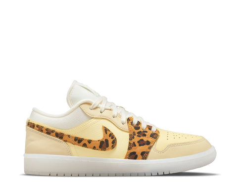 Jordan Air Jordan 1 Low Lemon Drop Wheat — sneaker unisex amarillo trigo