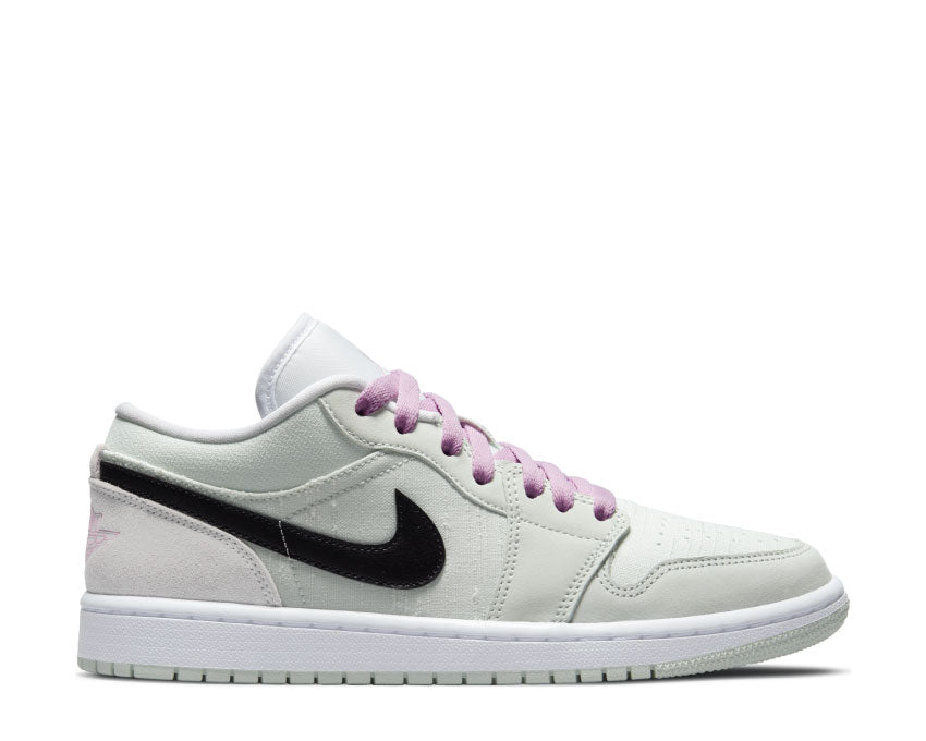 Air Jordan 1 Low SE Barely Green / Black - LT Arctic Pink - White CZ0776-300