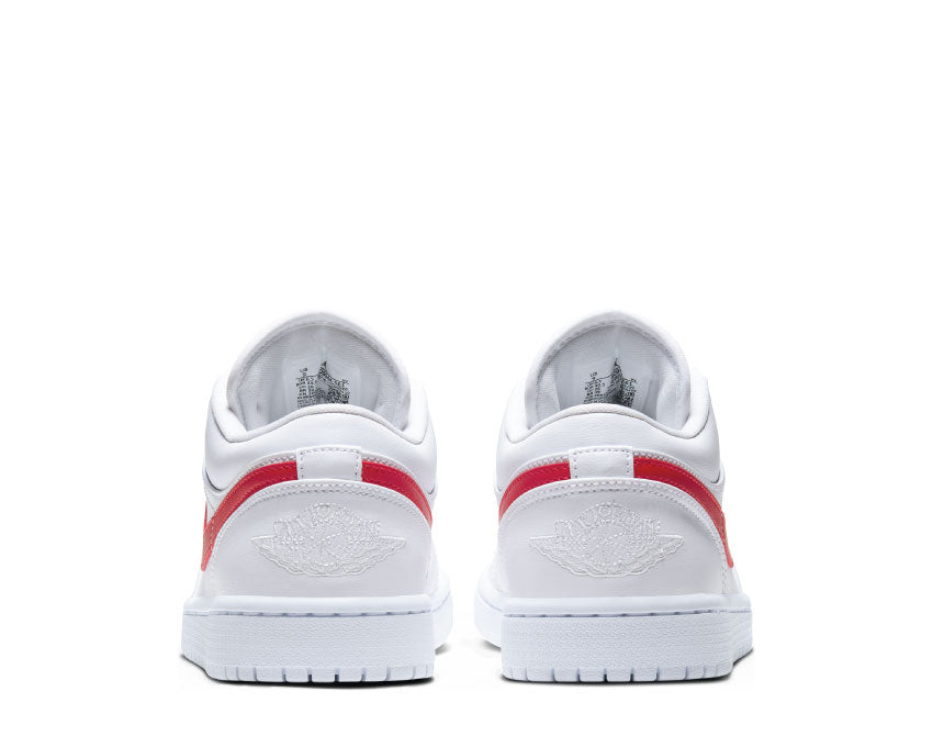 Air Jordan 1 Low White / University Red - White AO9944-161