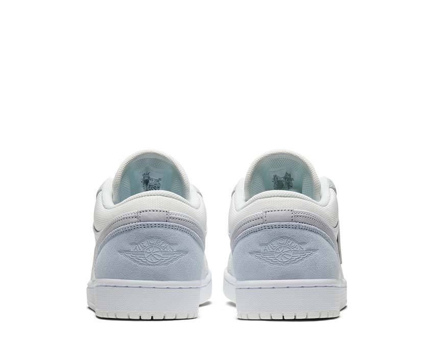 Air Jordan 1 Low White / Sky Grey - Football Grey CV3043-100