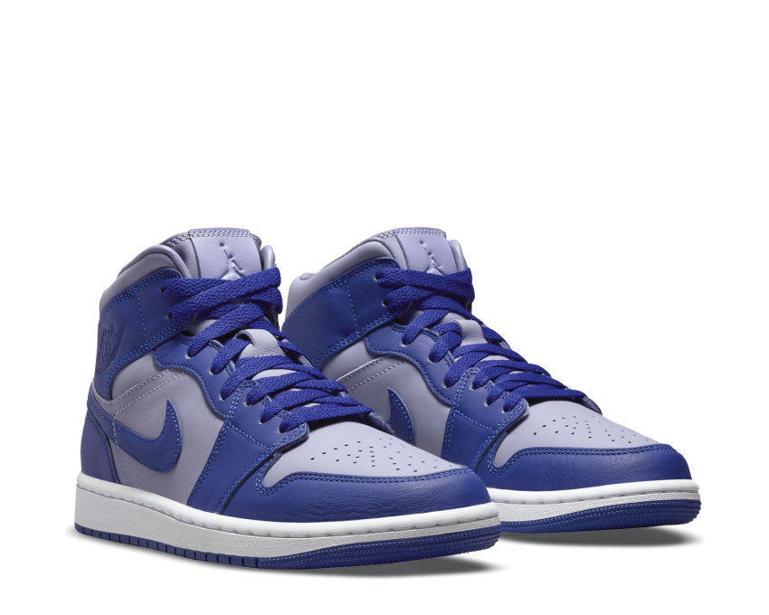 Air Jordan 1 Mid SE Iron Purple / Deep Royal Blue - White DH7821-500