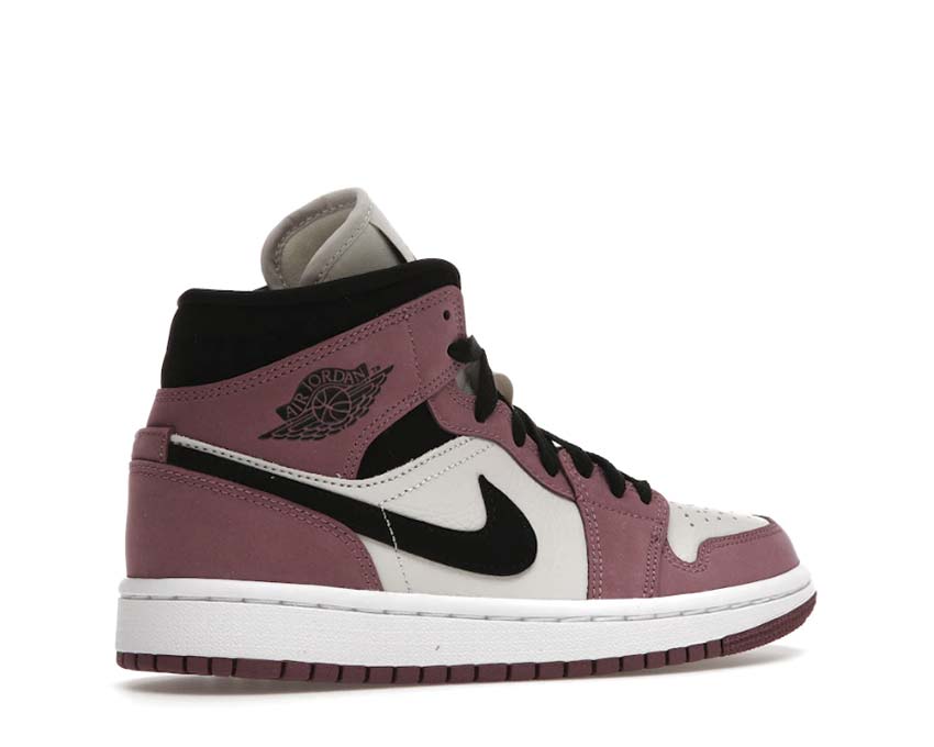 Air Jordan 1 Mid SE Light Mulberry semelle — semelle Jordan 1 Mid violet