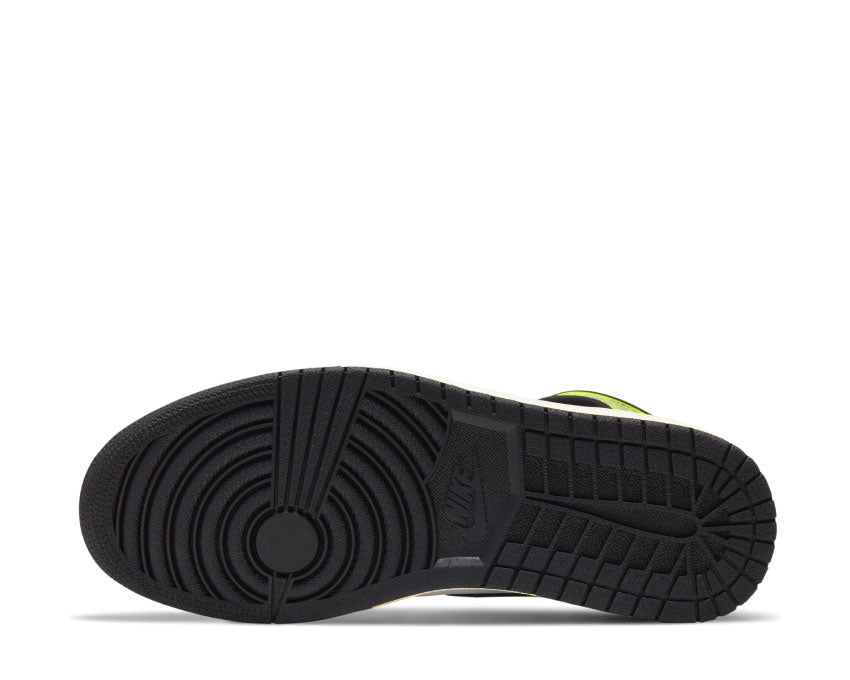Jordan Air Jordan 1 Retro High OG Volt — back yellow and black