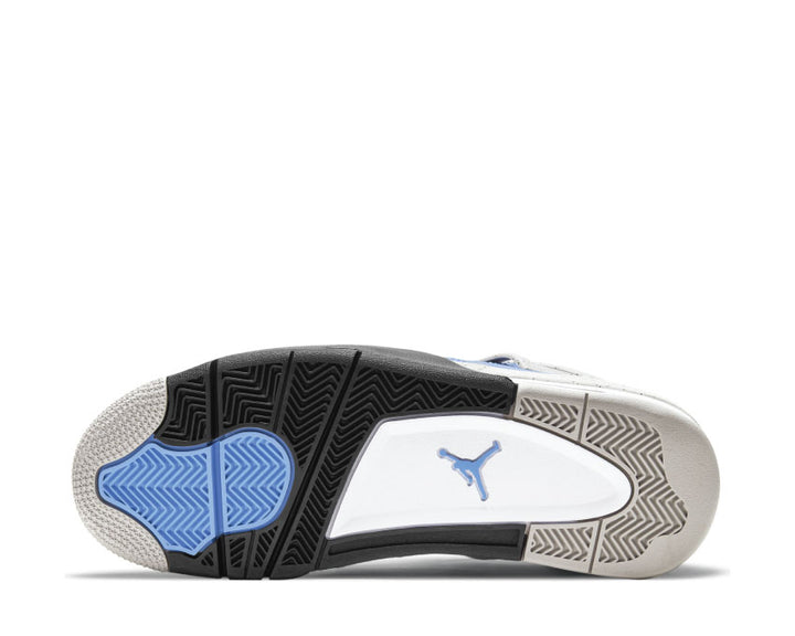 Air Jordan 4 Retro University Blue / Black - Tech Grey - White CT8527-400